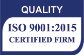 ISO 9001:2015 Certified Firm