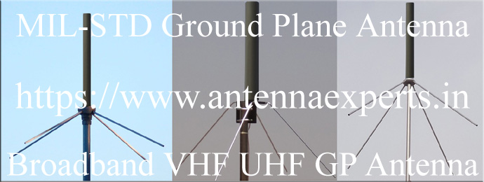 Ground Pane Antenna Broadband Ground Plane Antenna VHF UHF Jammer GP Antenna