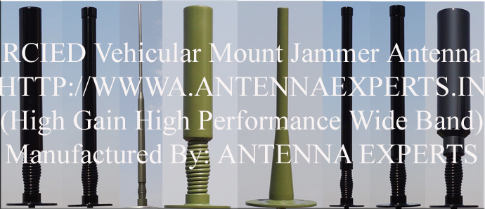 RCIED Jammer Antenna Military NATO Vehicle Jammer Antenna High Gain Jammer Antenna