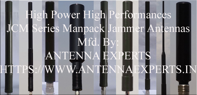 Manpack Jammer Antenna Hand Held Jammer Antenna HF VHF UHF Manpack Antenna