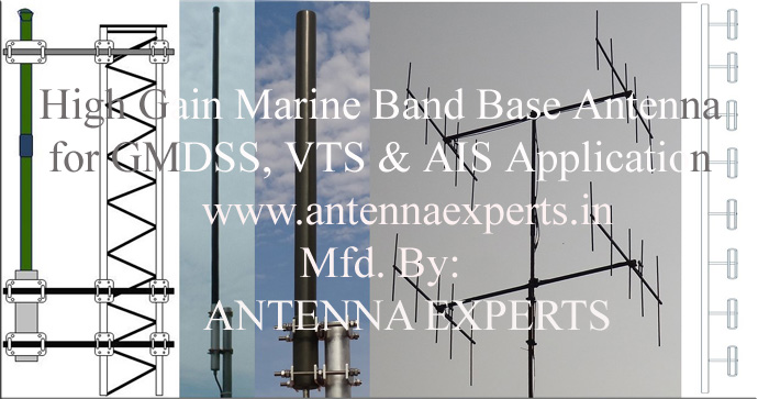 AIS Antenna Marine Band Antenna High Gain Marine Fiberglass Whip Antenna Boat Antenna