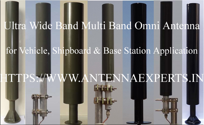 VHF UHF Multi Band Antenna NATO Mount Multi Band Omni Antenna