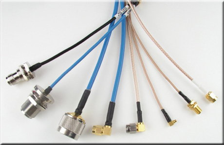 RF Coaxial Cables Low Loss RF Coaxial Cables High Power Rating RF Coaxial Cables Jammer RF Coaxial Cables